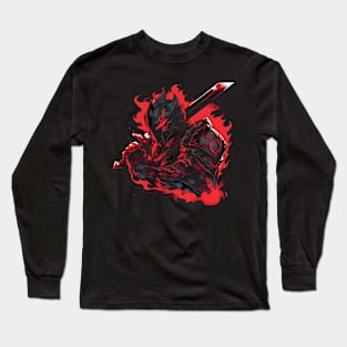 knight - fantasy style Long Sleeve T-Shirt